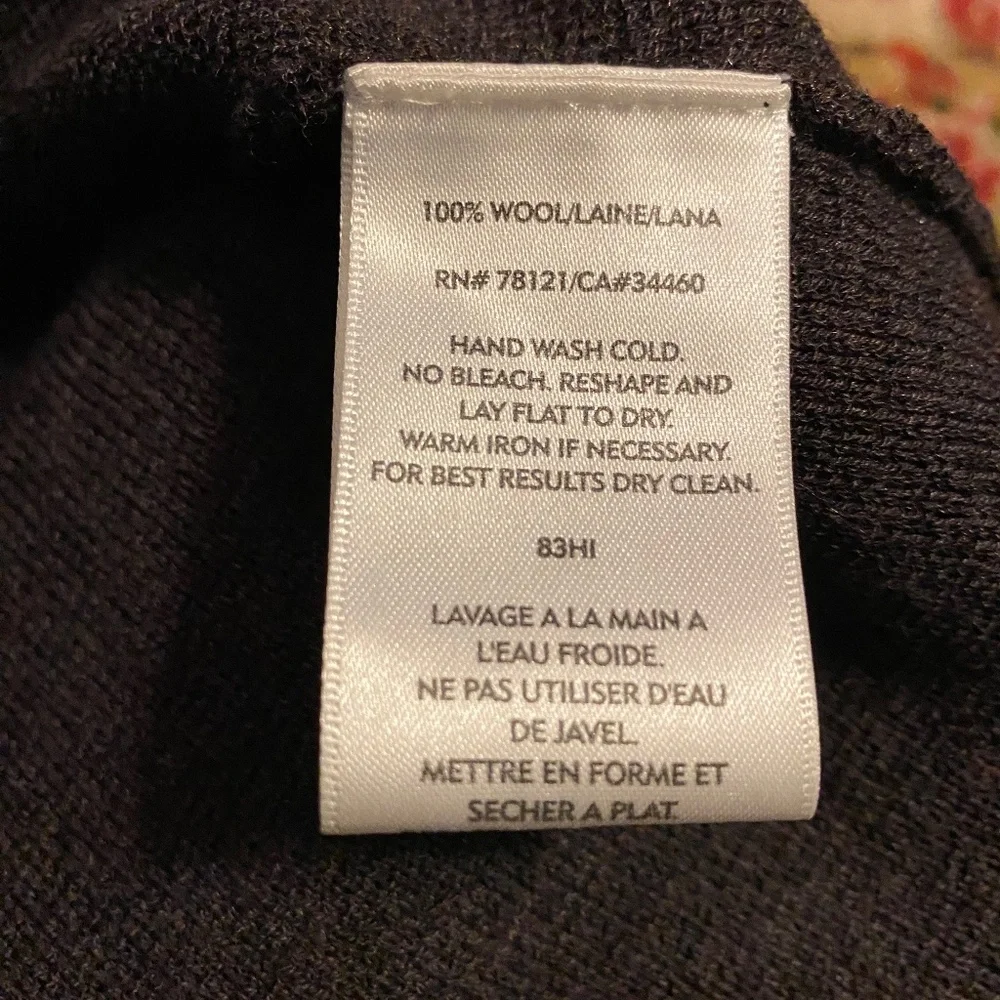 New Eileen Fisher Italian Wool Clove Skirt ~ XL - Picture 3 of 6